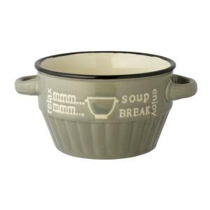 スープカップ 280ml ミニ enjoy 食器 洋食器 マグカップ 陶器 同色3個セット （ 食洗...