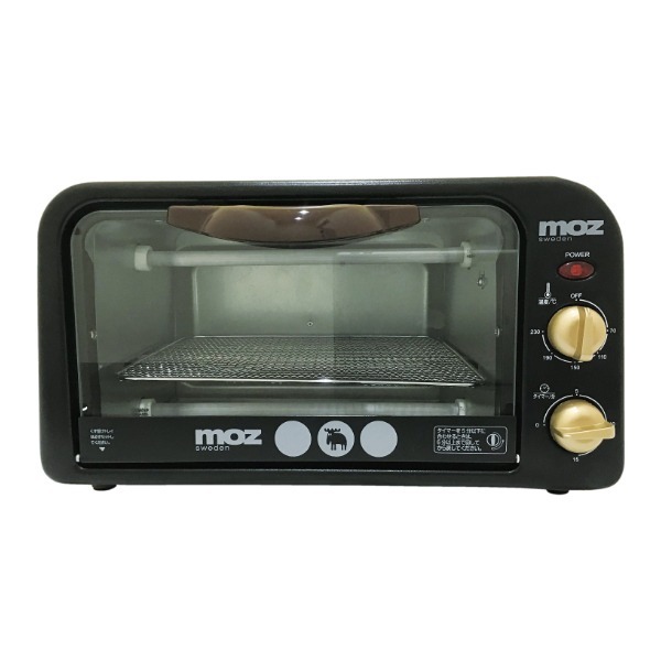 オーブントースター moz 2枚焼き 調理家電 （ トースター トースト パン焼き器 2枚 トレイ付き メッシュ網 おしゃれ コンパクト 1人暮らし ）｜colorfulbox｜02