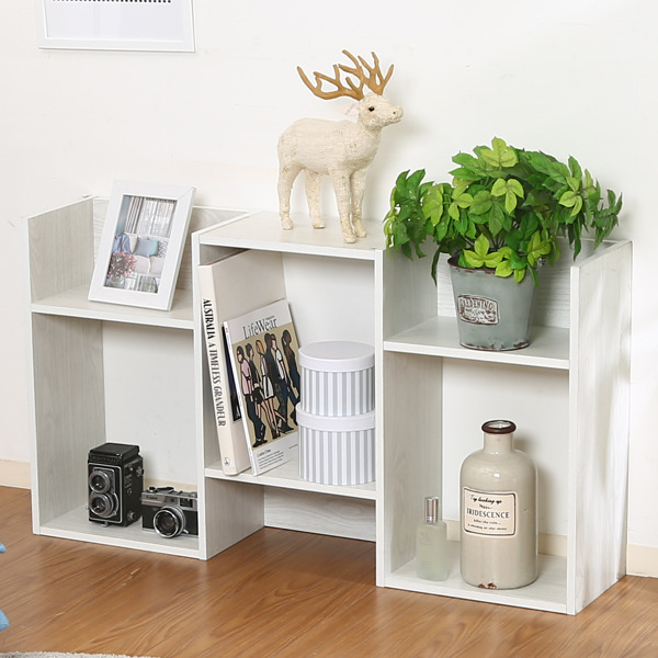 不二貿易（Fuji Boeki） ディスプレイラック 3段 S型 ブックシェルフ