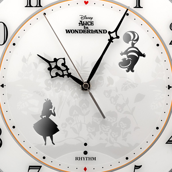 掛け時計 アリス 電波時計 時計 壁掛け時計 不思議の国のアリス