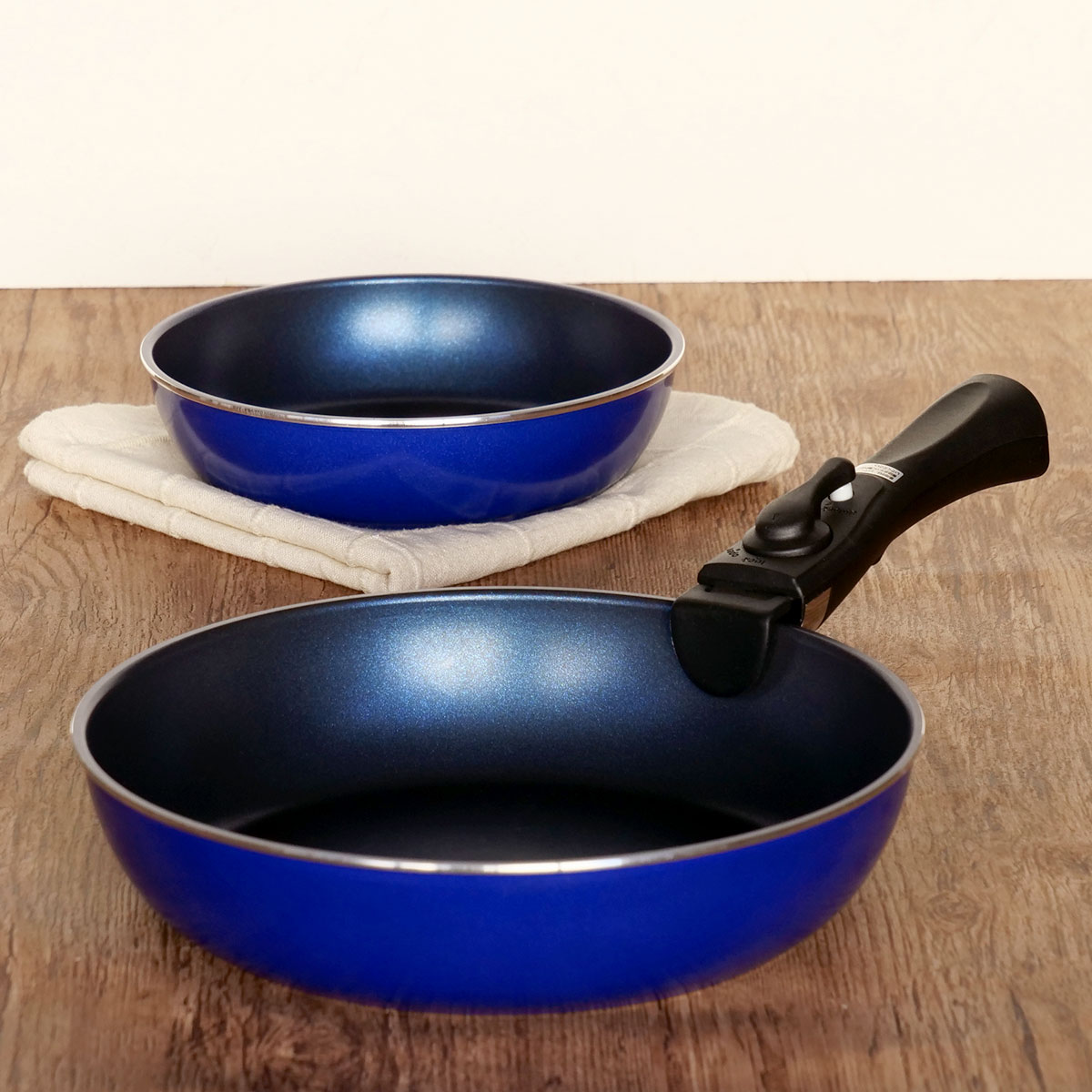 パール金属 フライパン 3点セット A IH対応 スタックプラス クック