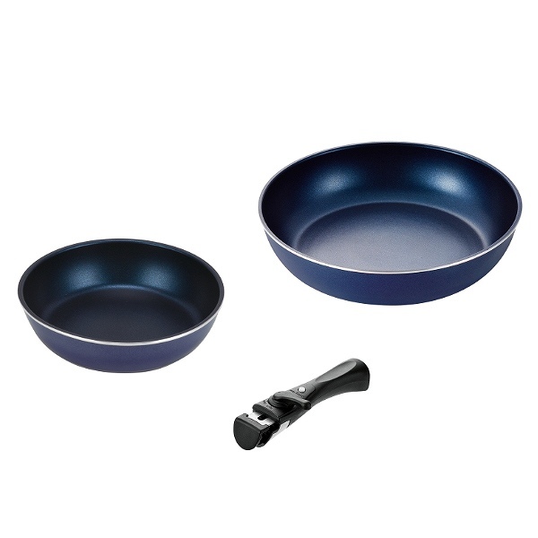 パール金属 フライパン 3点セット A IH対応 スタックプラス クック