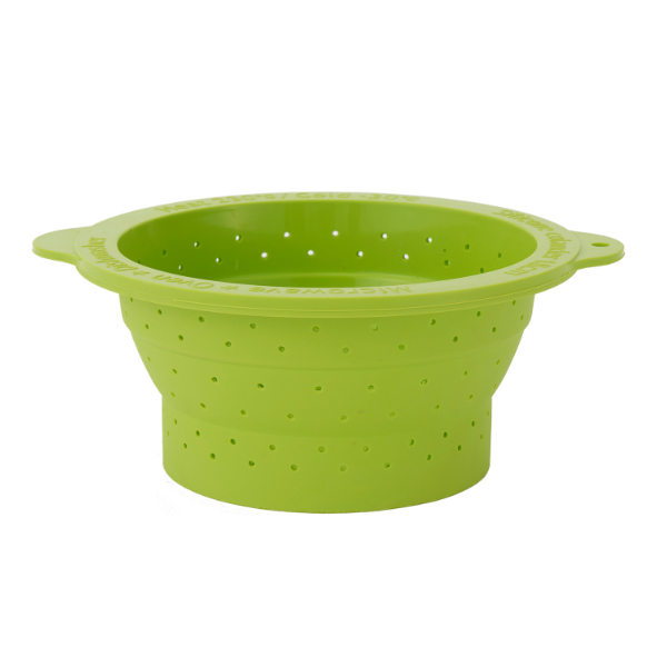 ザル 18cm シリコン製 電子レンジ対応 食洗機対応 tone たためる