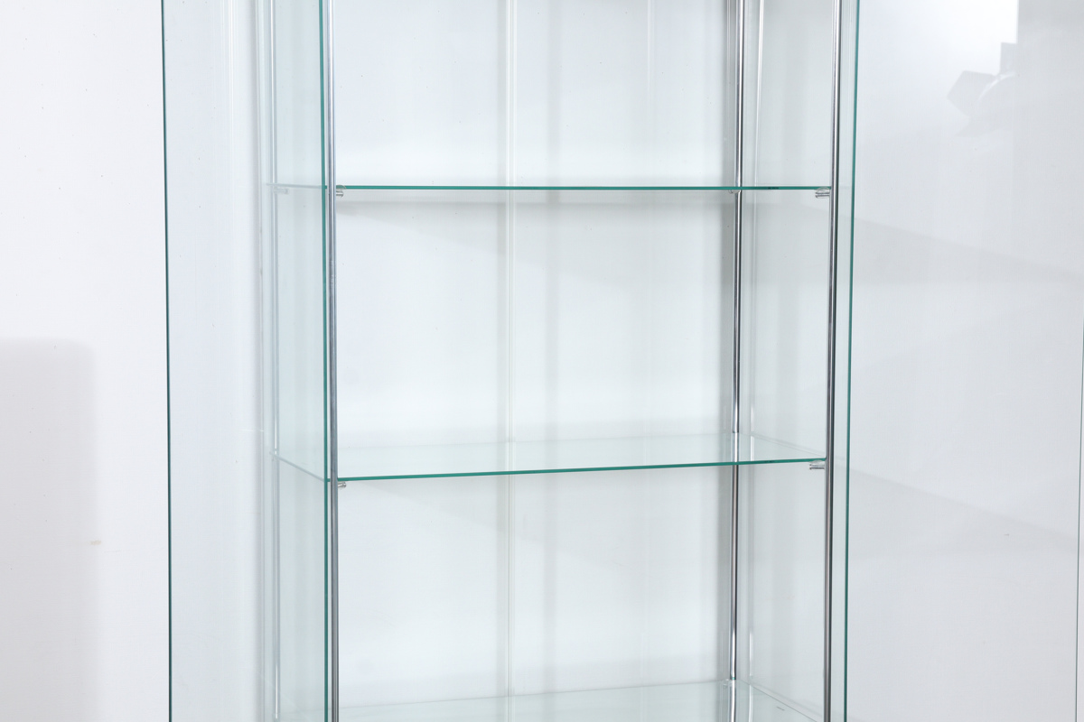 不二貿易（Fuji Boeki） コレクションケース 4段 幅80cm 4面ガラス