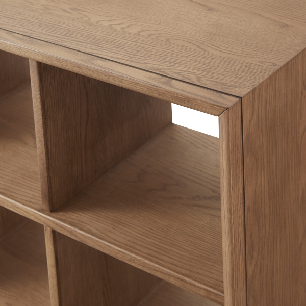 東谷 オープンシェルフ 2段 ラック 北欧風 天然木 TIMO 幅100cm