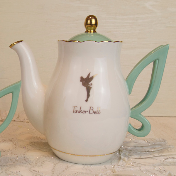 ティーポット 1.3L ティンカーベル ポット 磁器 キャラクター （ 紅茶