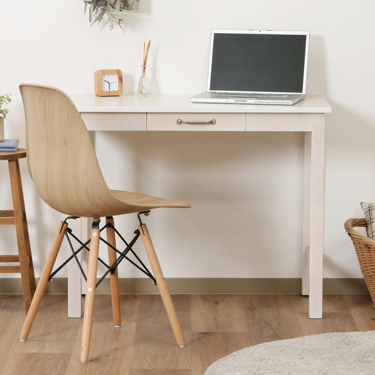 パソコンデスク 引き出し付き 幅90cm 不二貿易（Fuji Boeki） ワークデスク 幅90cm 引き出し付 パソコン