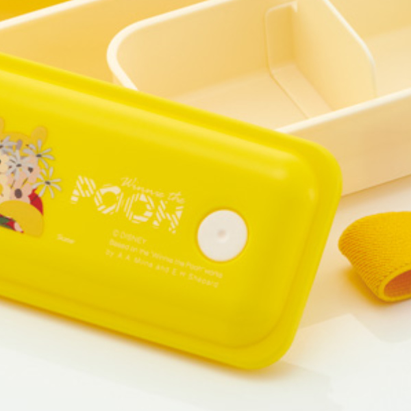 スケーター 弁当箱 2段 抗菌 550ml パッキン一体型 くまのプーさん