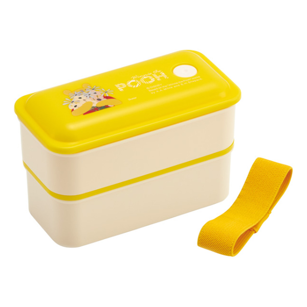 スケーター 弁当箱 2段 抗菌 550ml パッキン一体型 くまのプーさん
