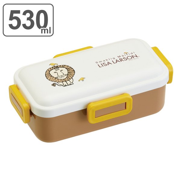 スケーター お弁当箱 1段 530ml ふわっと リサラーソン ライオン