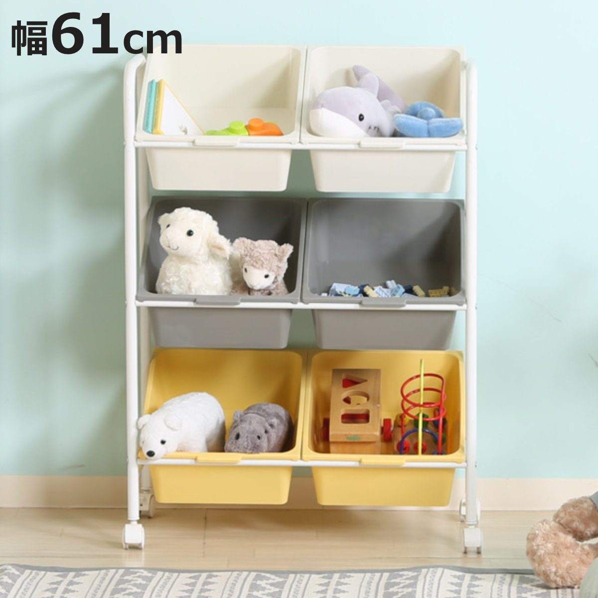 ���[���b�N 3�i 6�}�X �L�b�Y ���[ ���b�N �������ᔠ �{�I �q���p �X���� ���[�P�[�X �L���X�^�[�t�� �i �L�b�Y���b�N ����������[ �{�b�N�X �� �� 60 �j