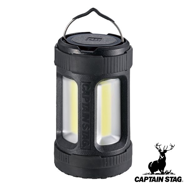 アウトドア LED ランタン 4段階 雷神 COBランタン ミニ キャプテン