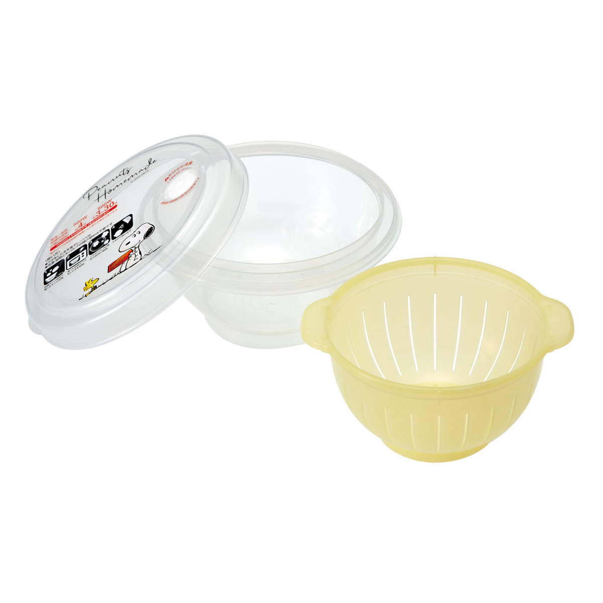 スケーター 薄肉ごはん保存容器S お茶碗型 ハローキティ ハピネス