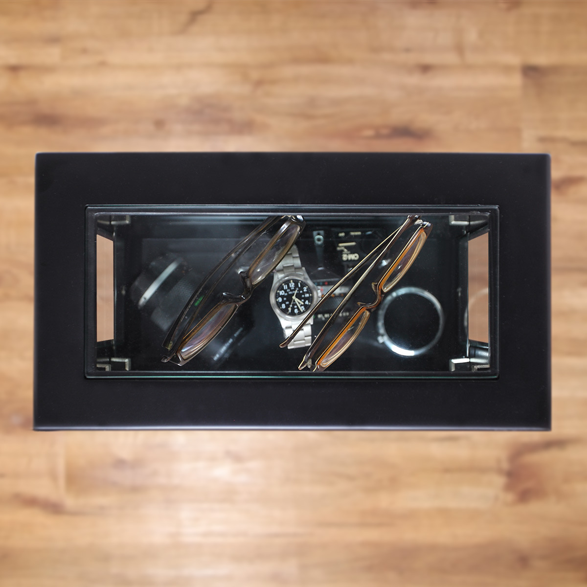 ミヤグチ企販 ミニコレクションラック ショーケース ワイドタイプ 幅