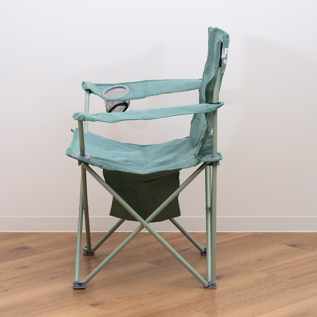 CAPTAIN STAG（キャプテンスタッグ） アウトドアチェア 折りたたみ 棚