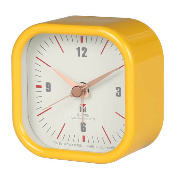目覚まし時計 ダルトン DULTON アラームクロック カラー 時計 （ 置き時計 めざまし時計 アラーム おしゃれ 北欧 ）｜colorfulbox｜08
