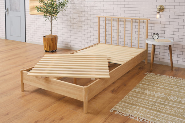 東谷 ベッド 木製 シングル 幅110cm 天然木 すのこベッド 脚付き