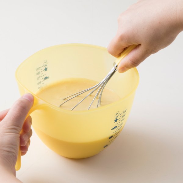 貝印 ハンドル付き計量ボウル リトルシェフクラブ ボウル 目盛り付き