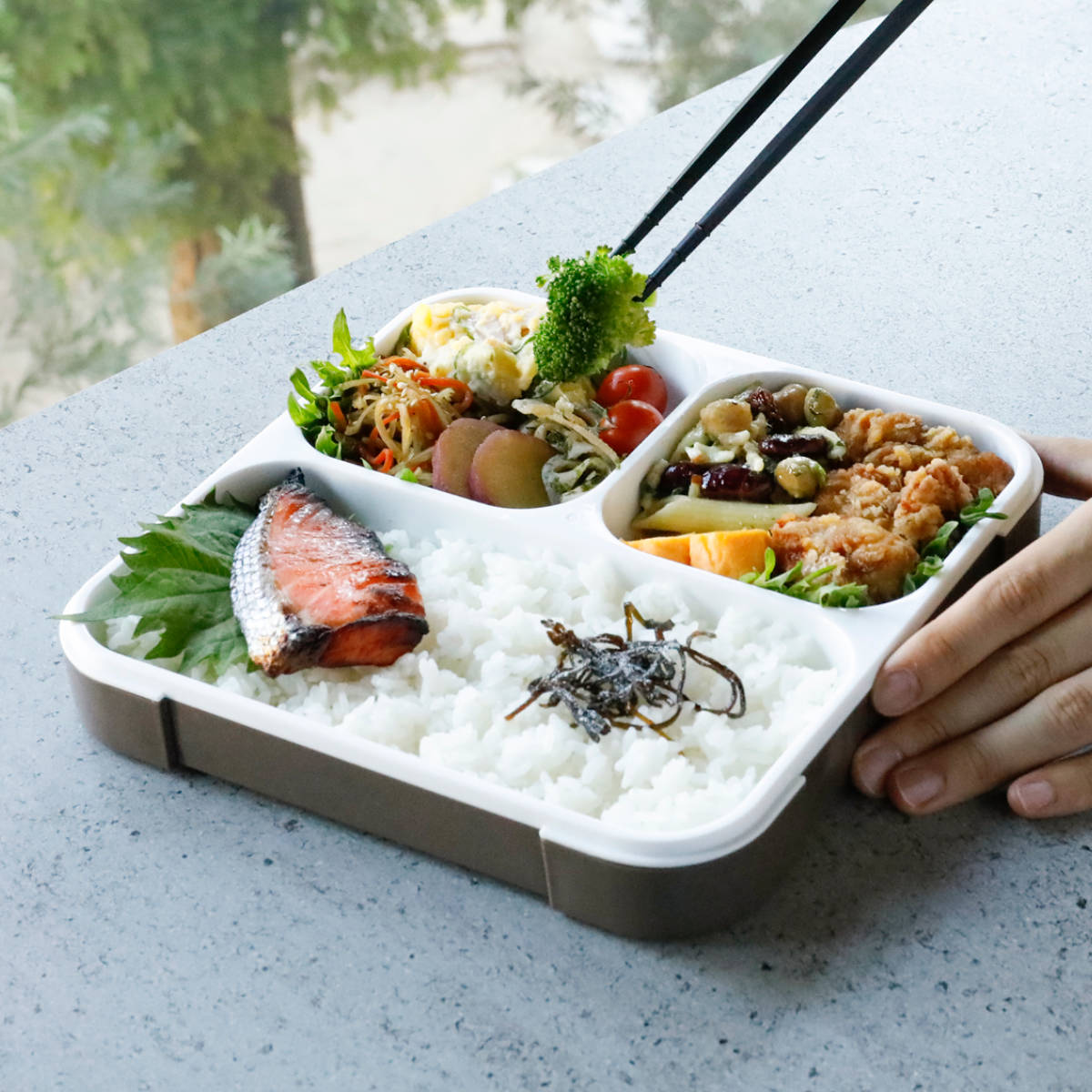 CB JAPAN（シービージャパン） 弁当箱 800ml 抗菌 フードマン FOODMAN