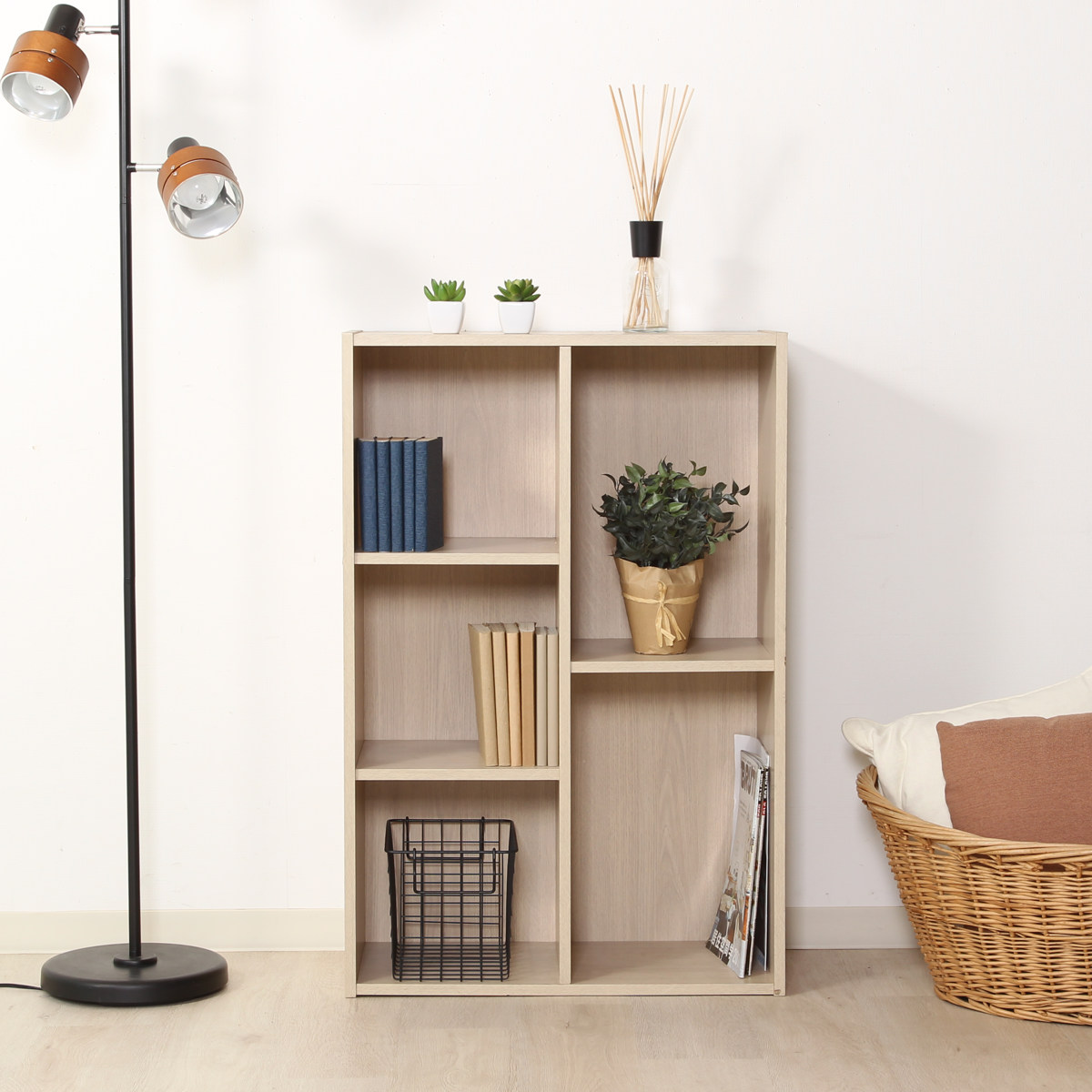 カラーボックス 幅59cm 同色2台セット 本棚 CDラック （ ブックシェルフ シェルフ 収納 収納ラック 飾り棚 ディスプレイラック ） | 不二貿易 | 17