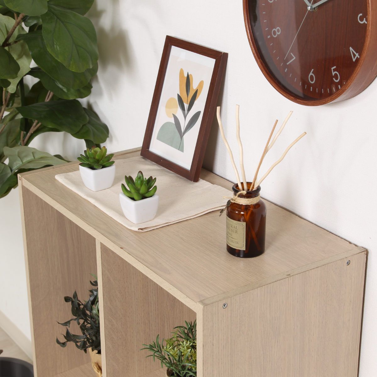 カラーボックス 幅59cm 同色2台セット 本棚 CDラック （ ブックシェルフ シェルフ 収納 収納ラック 飾り棚 ディスプレイラック ） | 不二貿易 | 09