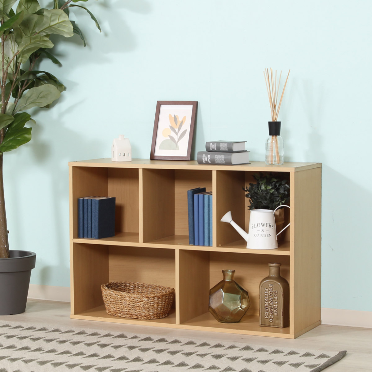 カラーボックス 幅59cm 同色2台セット 本棚 CDラック （ ブックシェルフ シェルフ 収納 収納ラック 飾り棚 ディスプレイラック ） | 不二貿易 | 12