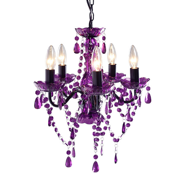 HAGiHARA（萩原） シャンデリア 5灯 ペンダントライト LED 対応