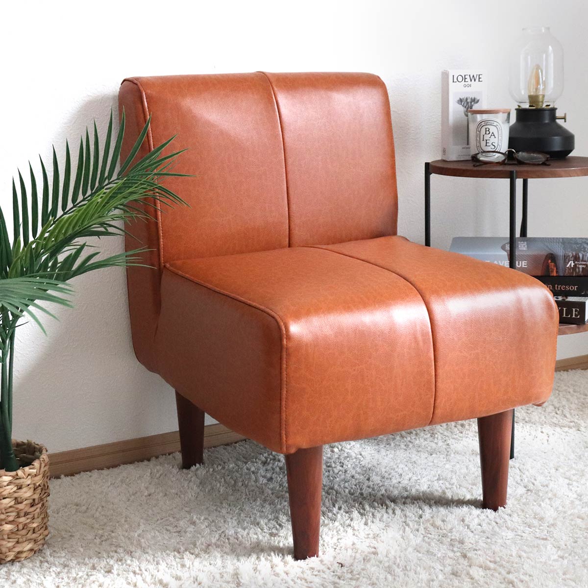 セルタン ソファ 一人掛け ダイニングソファ ヴィンテージ調