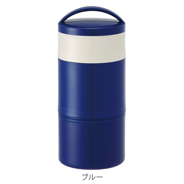 スケーター お弁当箱 3段 840ml 保冷麺ランチボックス 縦型 （ 弁当箱
