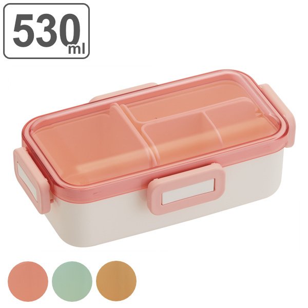 スケーター お弁当箱 1段 530ml 松花堂 中子付 ふわっと ランチ