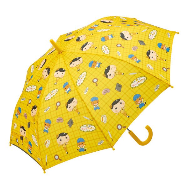 傘 子供用 55cm おしりたんてい （ かさ カサ アンブレラ 雨具 レイングッズ 長傘 ）