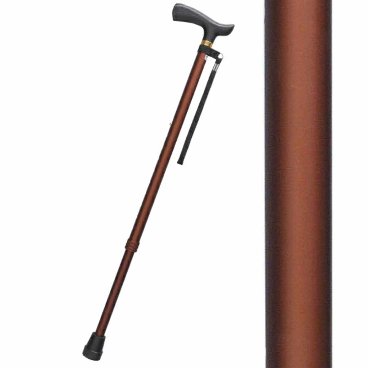 杖 伸縮 ベーシックE 軽量 男性 女性 おしゃれ プレゼント （ ステッキ レディース 高さ調節 アルミ製 メンズ ） | フジホーム | 05