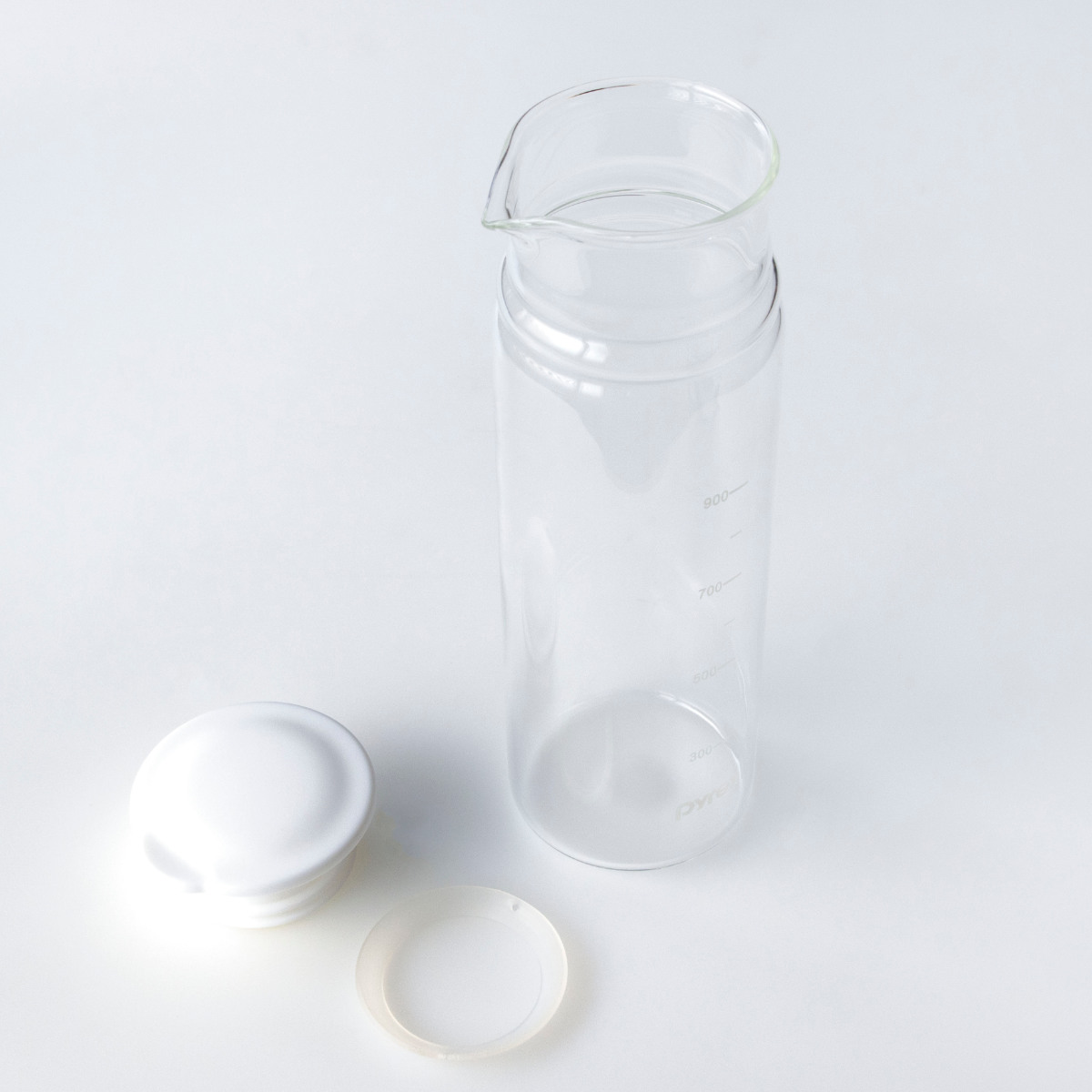 BALL社 メイソンジャー Pyrex　パイレックスピッチャー、オイルランプ、花瓶、等 PYREX（パイレックス） ポット ピッチャー 冷水筒 1.2L Pyrex クール