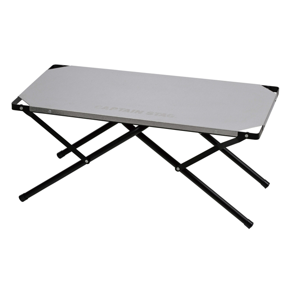 パール金属 アウトドアテーブル 折りたたみ ステンレス サイドテーブル