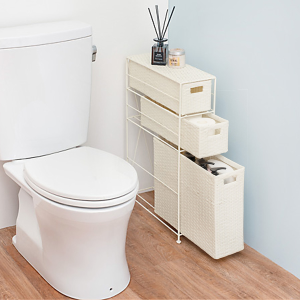 トイレ収納 トイレットペーパー 20個収納 スリム トイレ 収納 棚
