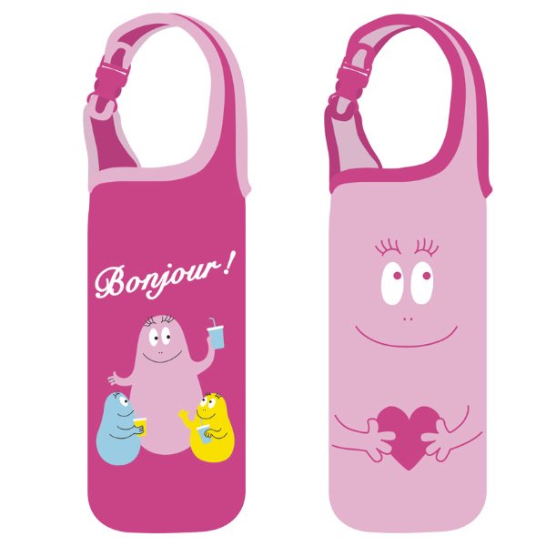 大西賢製販 ボトルカバー ペットボトル 500ml BARBAPAPA バーバパパ