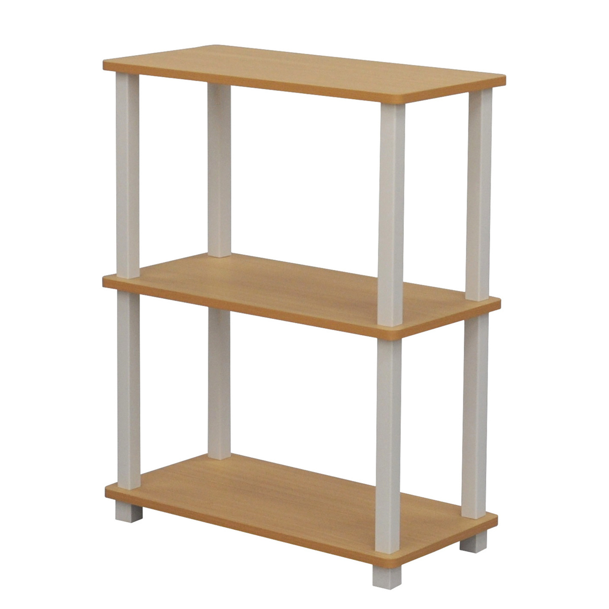 エイ・アイ・エス オープンラック 2段 簡単組立て 木製 ディスプレイ