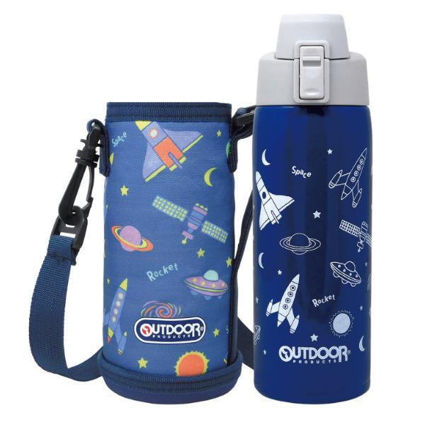 水筒 キッズ 直飲み 600ml 子供 OUTDOOR アウトドアプロダクツ カバー付き ( 保冷 ワンタッチ ステンレスボトル ダイレクトボトル 子供用水筒 )|colorfulbox|23