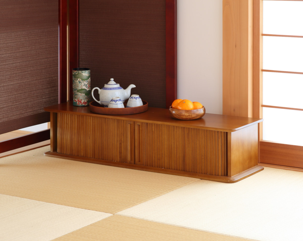 クロシオ スパイスラック 幅90cm ジャバラ式 カウンター上収納 背面