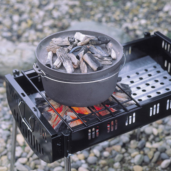 パール金属 アウトドア ダッチオーブンスタンド 2way キャプテン