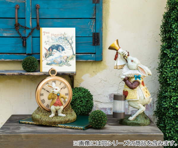 Disney（ディズニー） ガーデンオーナメント ラビットの時計 ソーラー