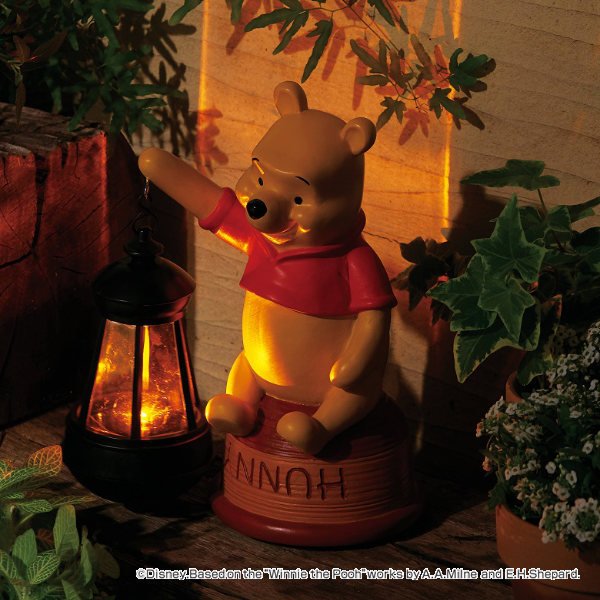 Disney（ディズニー） ガーデンオーナメント ソーラーライト くまの