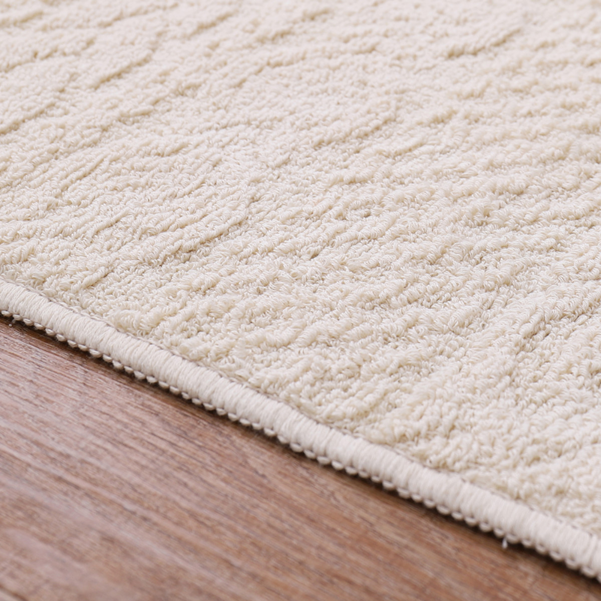 HAGiHARA（萩原） ラグ 185×185cm ラグマット 日本製 綿100％ 高機能