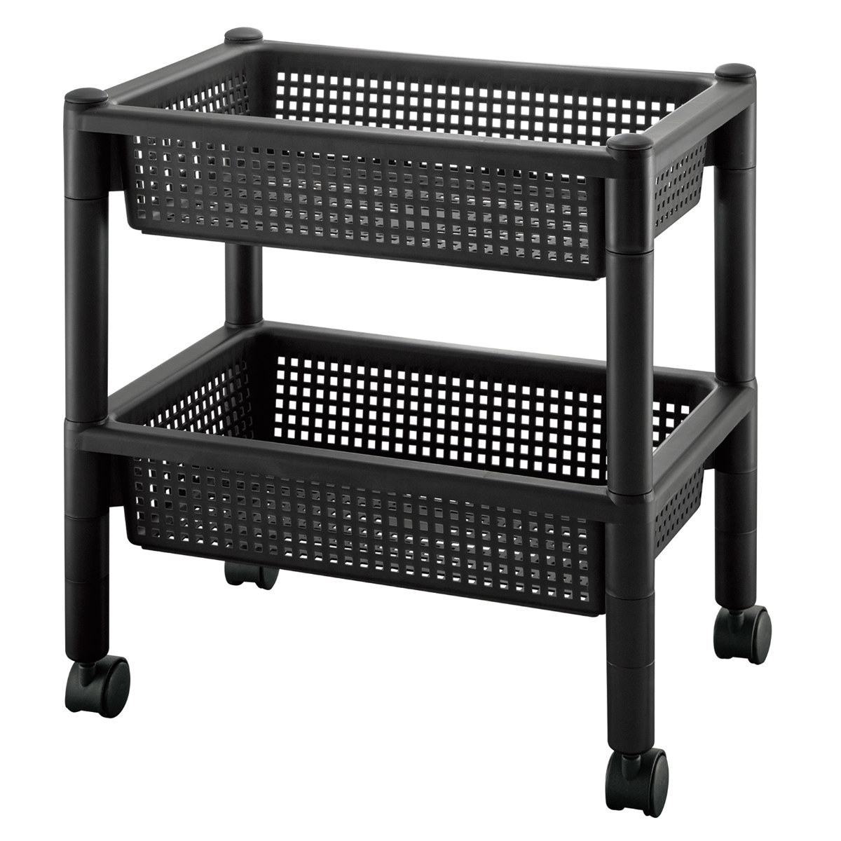 不動技研（FUDOGIKEN） ワゴン 幅29×奥行45×高さ48.7cm パイプハンガー