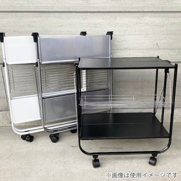 キッチンワゴン 折りたたみ キャスター付き DULTON ダルトン