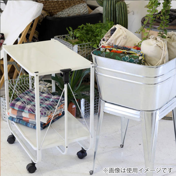 キッチンワゴン 折りたたみ キャスター付き DULTON ダルトン