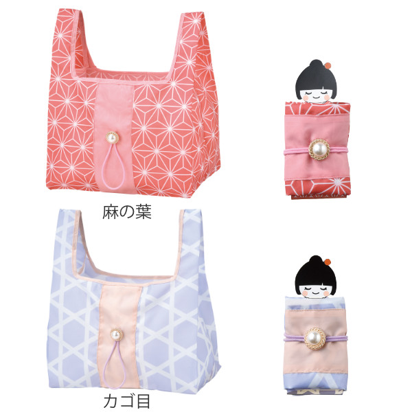 エコバッグ OBI マチ広 和柄 モダン おし...の詳細画像1