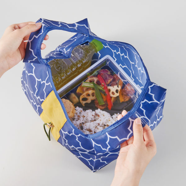 エコバッグ OBI マチ広 和柄 モダン おし...の詳細画像3