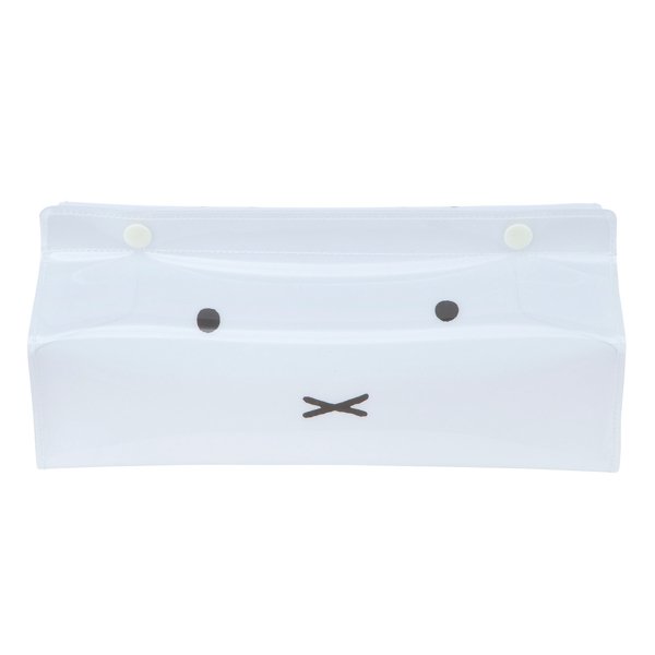 ティッシュケース ミッフィー Dick Bruna クリア tente 吊り下げ （ ティシュ入れ ティッシュボックス 布製 ）