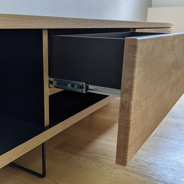 アルファタカバ テレビ台 ローボード 北欧風 木目調シンプルデザイン